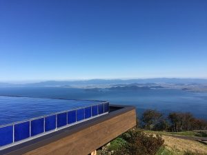 日本一の琵琶湖の絶景が望める「びわ湖テラス」
