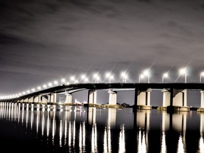 滋賀県大津市と守山市を結ぶ橋「琵琶湖大橋」