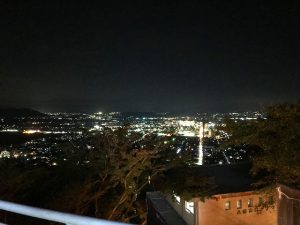 八幡山からの夜景